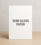 Papel semi-brilho